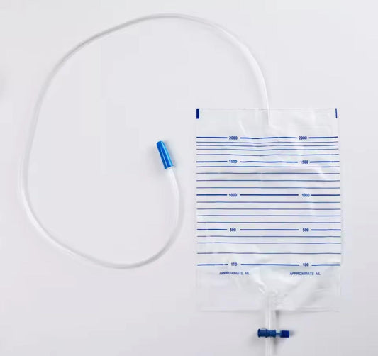 eendaagse bedzak 2000ml met 130cm slang