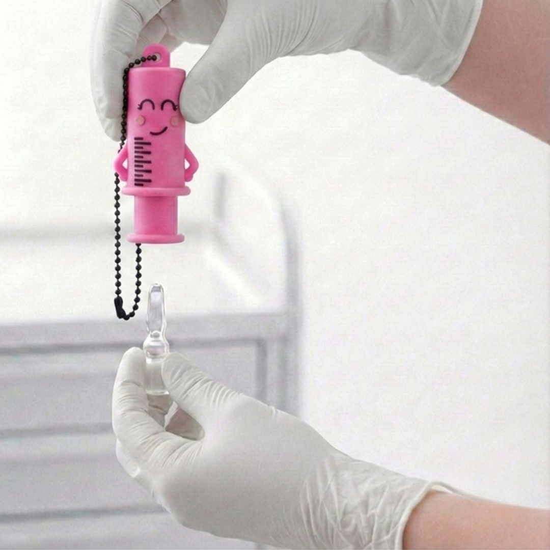 ZORGMORGEN – Happy Ampulbreker Lichtroze | Ampullenbreker & Ampullen Opener voor Zorggebruik