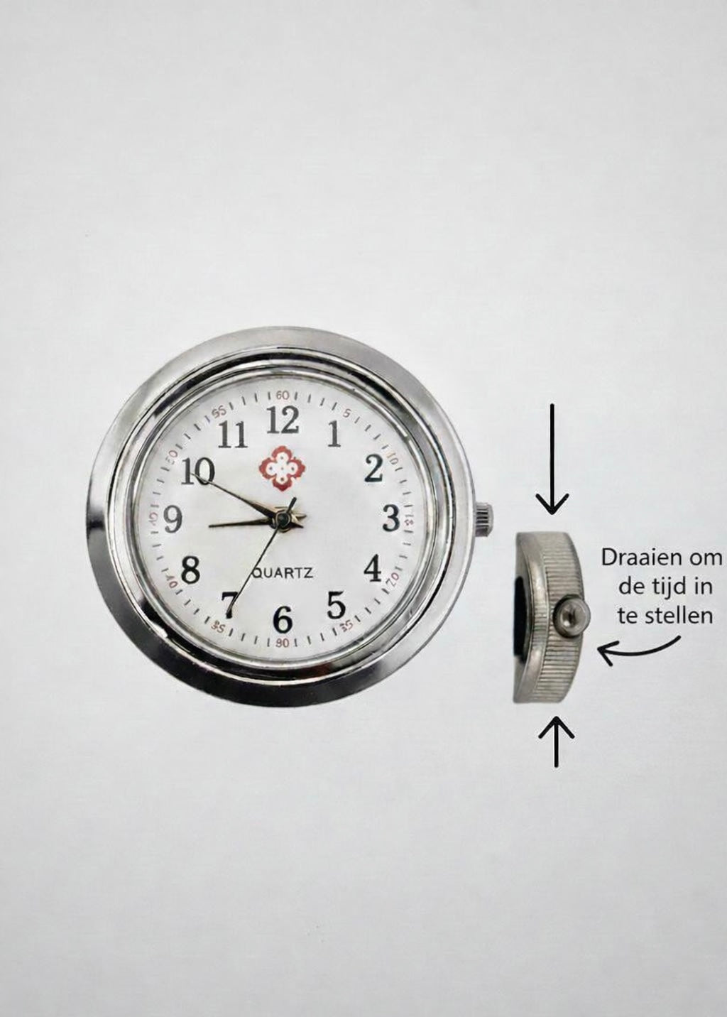 Zorgmorgen – Zusterhorloge – Blauw – Siliconen – Waterbestendig – Verpleegkundige