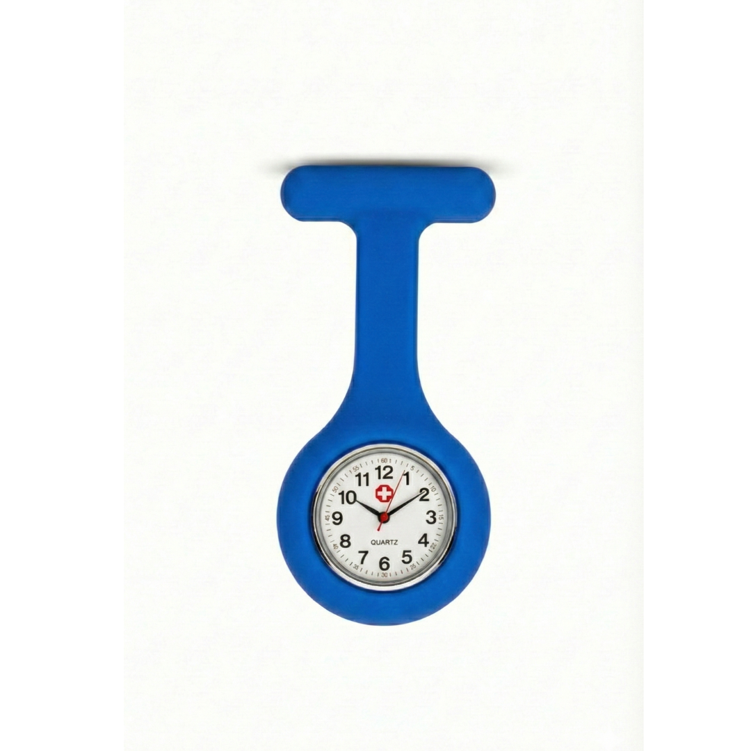 Zorgmorgen – Zusterhorloge – Blauw – Siliconen – Waterbestendig – Verpleegkundige